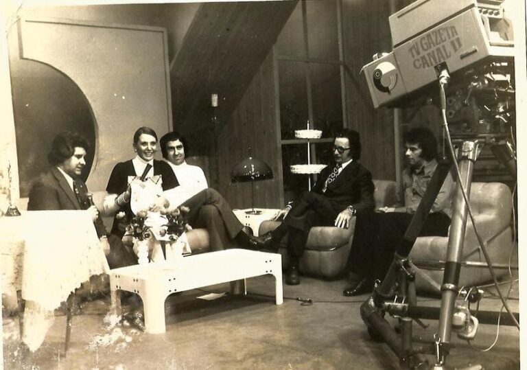 mario em programa de TV